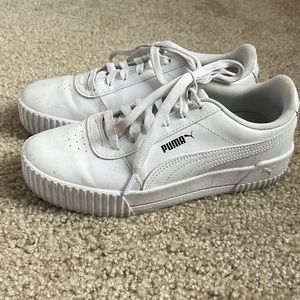 White Puma Sneakers
